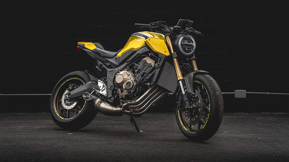 CustomWettbewerb mit CB 650 R von Honda Garage Dreams Custom