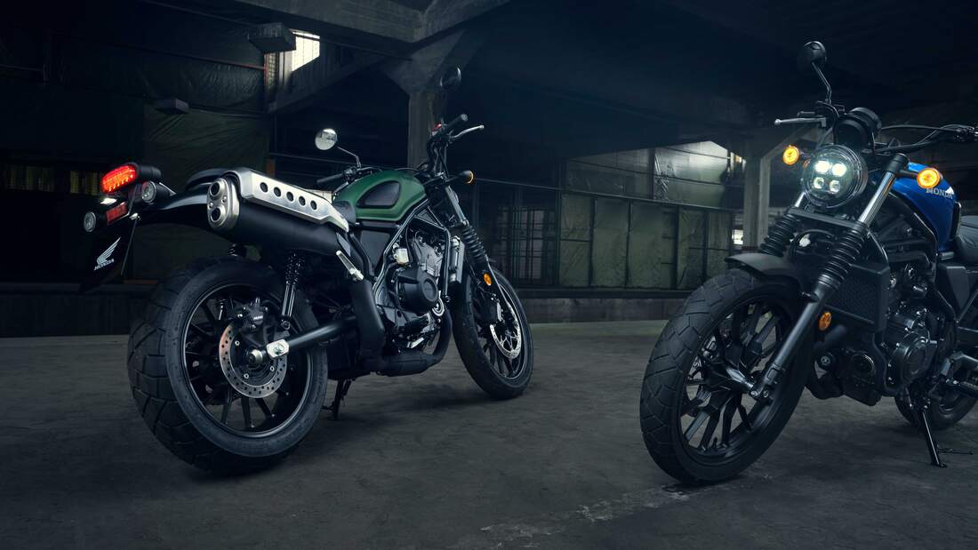 honda rebel scrambler