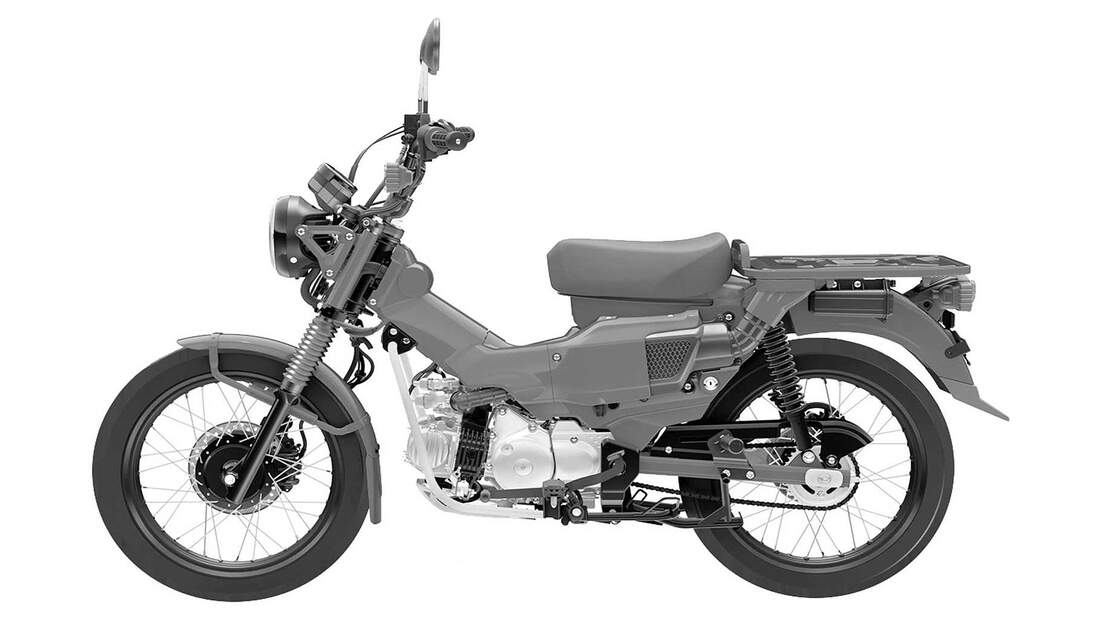 Honda CT 125 Hunter Cub: Gelände-Super Cub auch für Europa ...