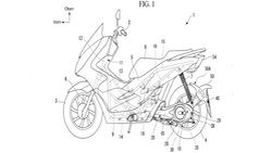 Honda Elektroroller-Patent
