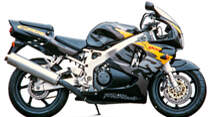 Honda Fireblade Youngtimer.