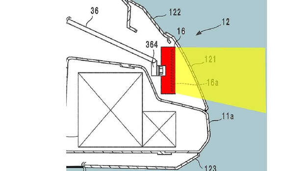 Honda Front-Radarsystem Patent