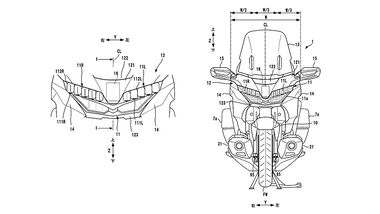 Honda Front-Radarsystem Patent