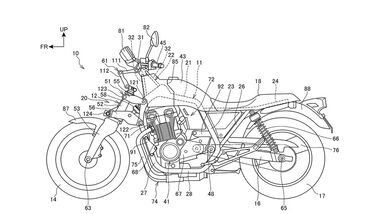Honda Gabel Patent Hossack
