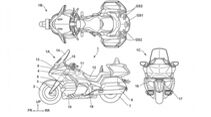 Honda Goldwing Radar Patent