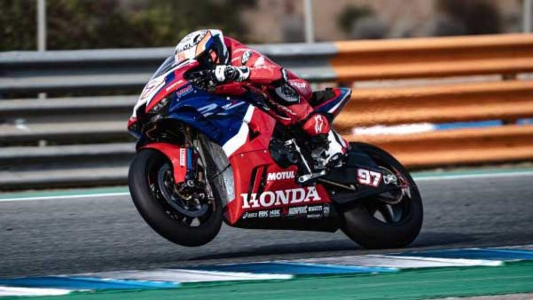 Honda HRC WSBK 2022 Test