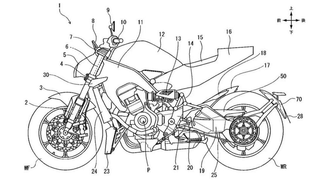 Honda Hornet 1000 2024