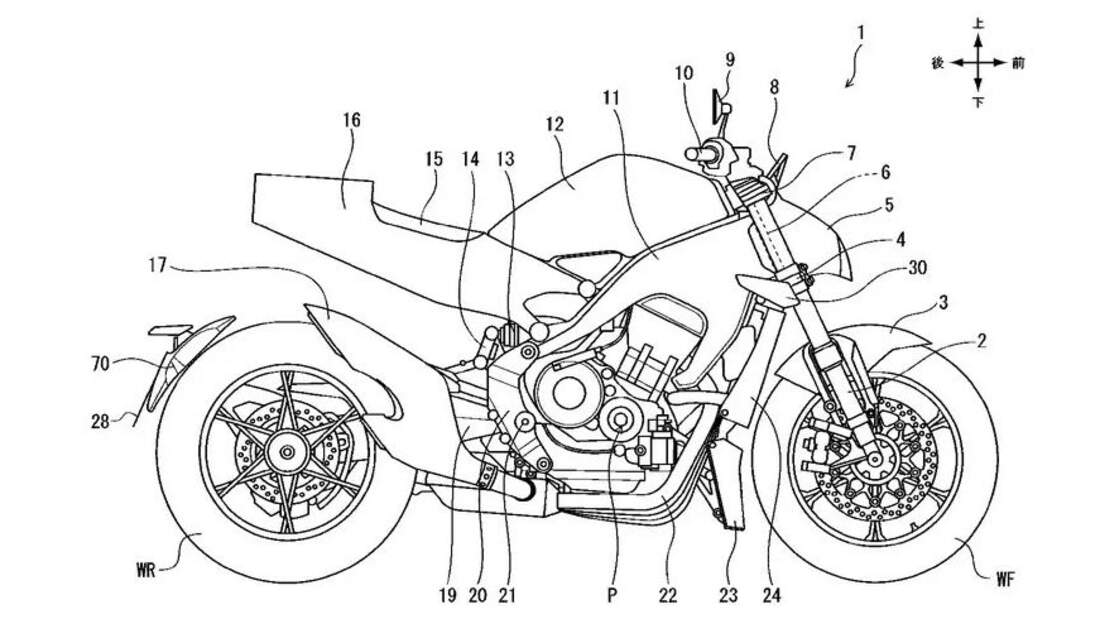 Honda Hornet 1000 2024