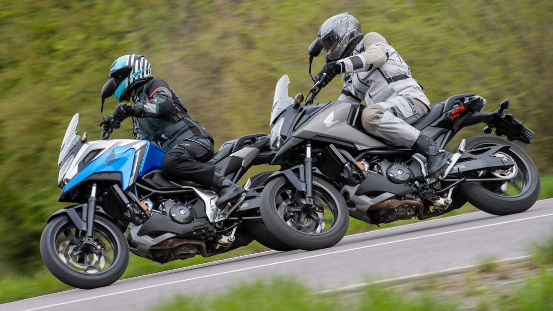 Honda NC 750 X alt/neu im Vergleich