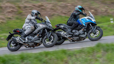 Honda NC 750 X alt/neu im Vergleich