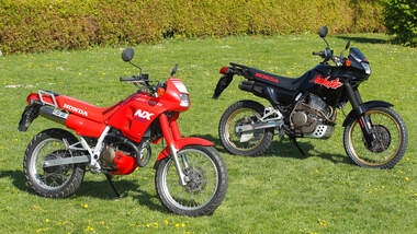 Honda NX 650 Dominator im Fokus