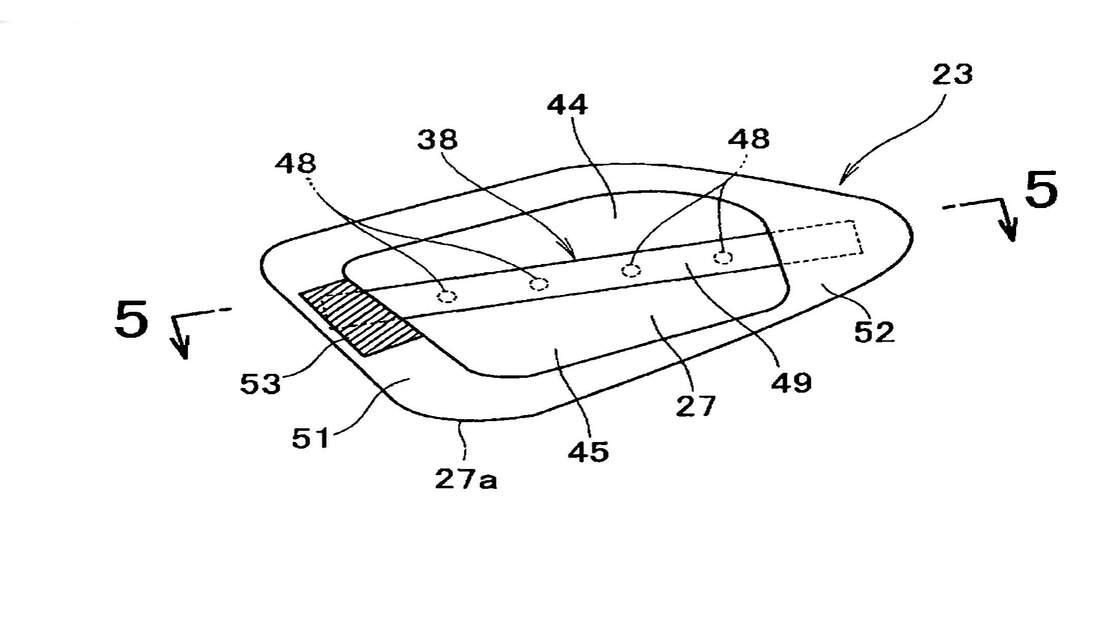 Honda Patent Aero-Blinker