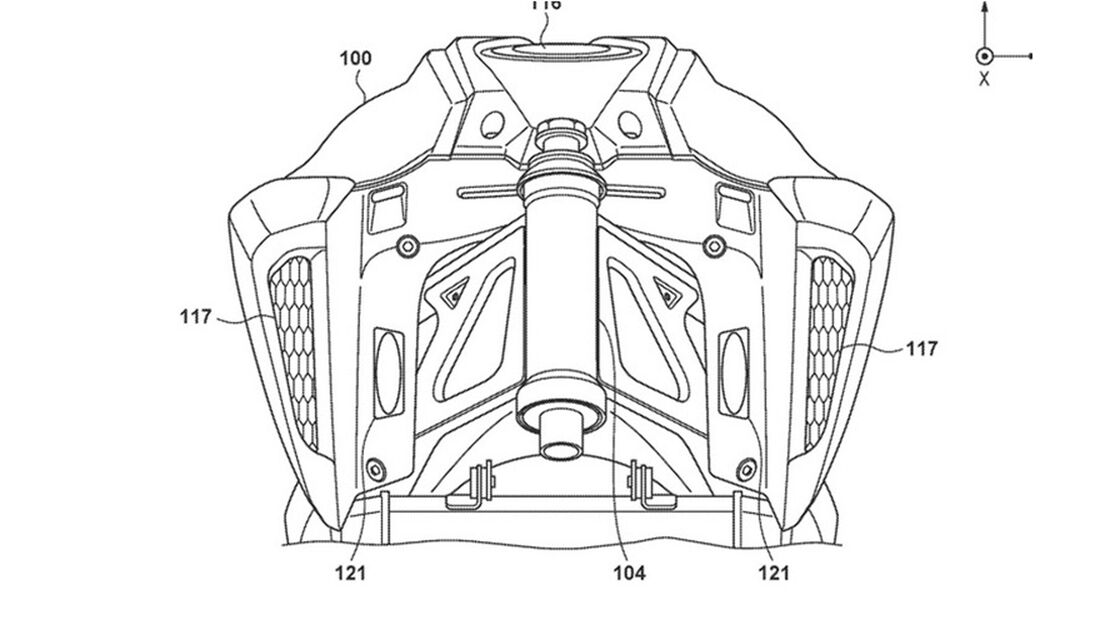 Honda Patent E-Bike Jan 2021