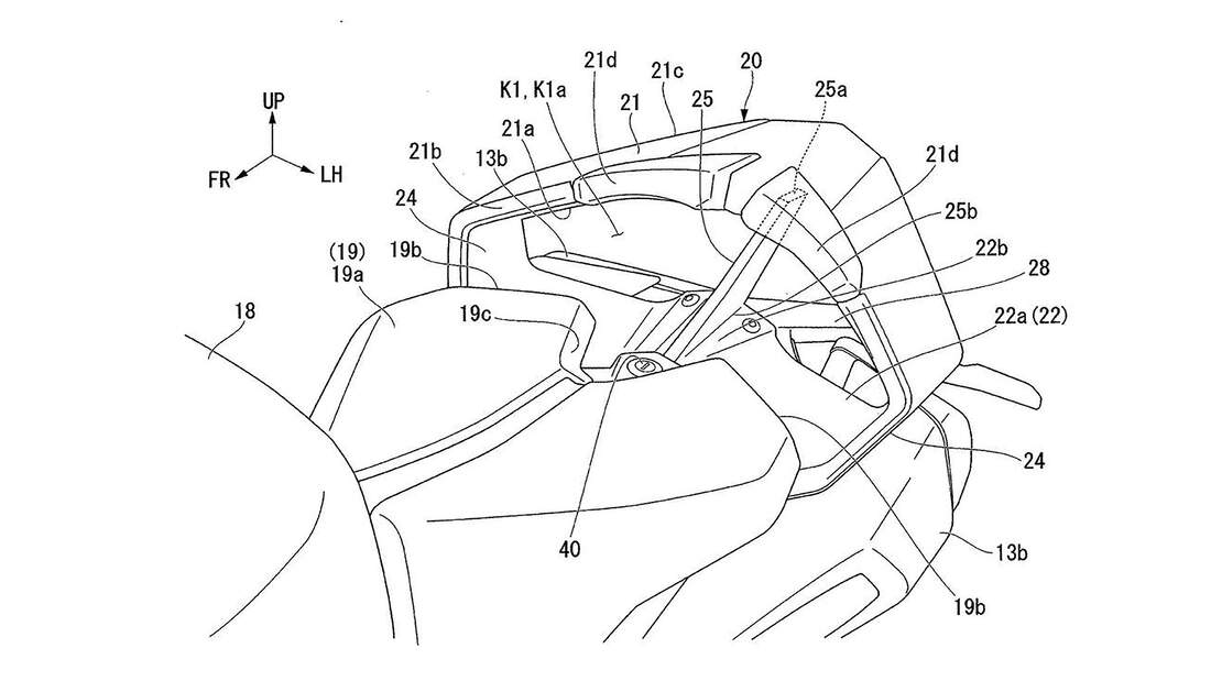 Honda Patent Heckspoiler