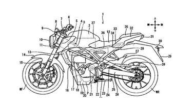 Honda Patent kleines Elektromotorrad