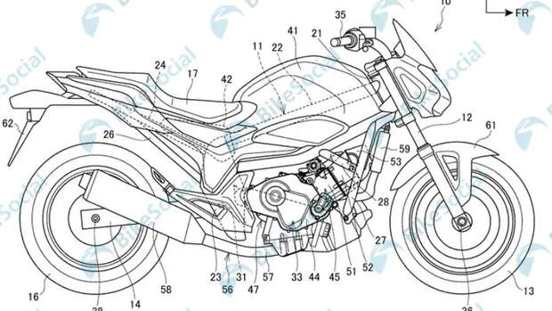 Honda Patentanmeldung: Kommt ein neuer Reihenzweizylindermotor mit 850 cm³?