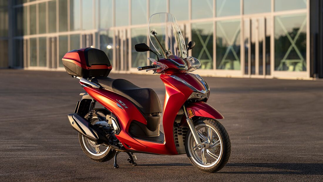 Honda SH 350i 2021: Großradroller wird renoviert ...