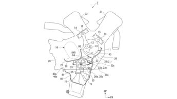 Honda V4 Patent
