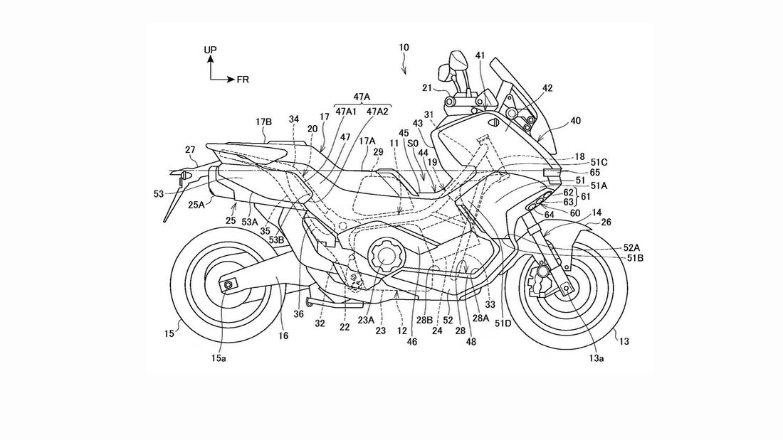 Honda X-ADV Patent