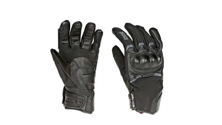 Büse sportliche Motorradhandschuhe MAIN 300800 kurz Touch Tip Leder Handschuhe 