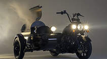 Indian Springfield Darkhorse Beiwagen Grill