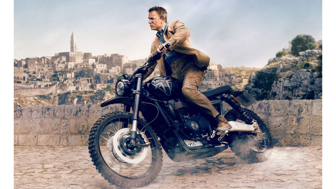 James Bond Triumph Scrambler 1200 XE