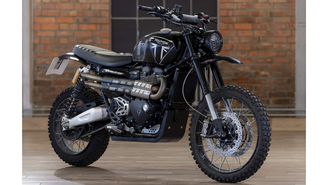 james bond triumph scrambler for sale