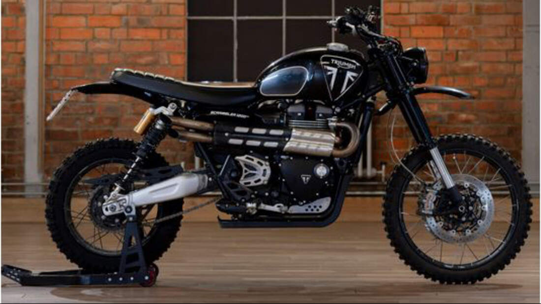 james bond triumph scrambler for sale