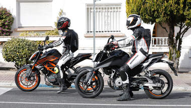 KTM 125 Duke Erlkönig