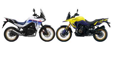 Kaltvergleich Honda XL 750 Transalp und Suzuki V-Strom 800 DE (11/2022)