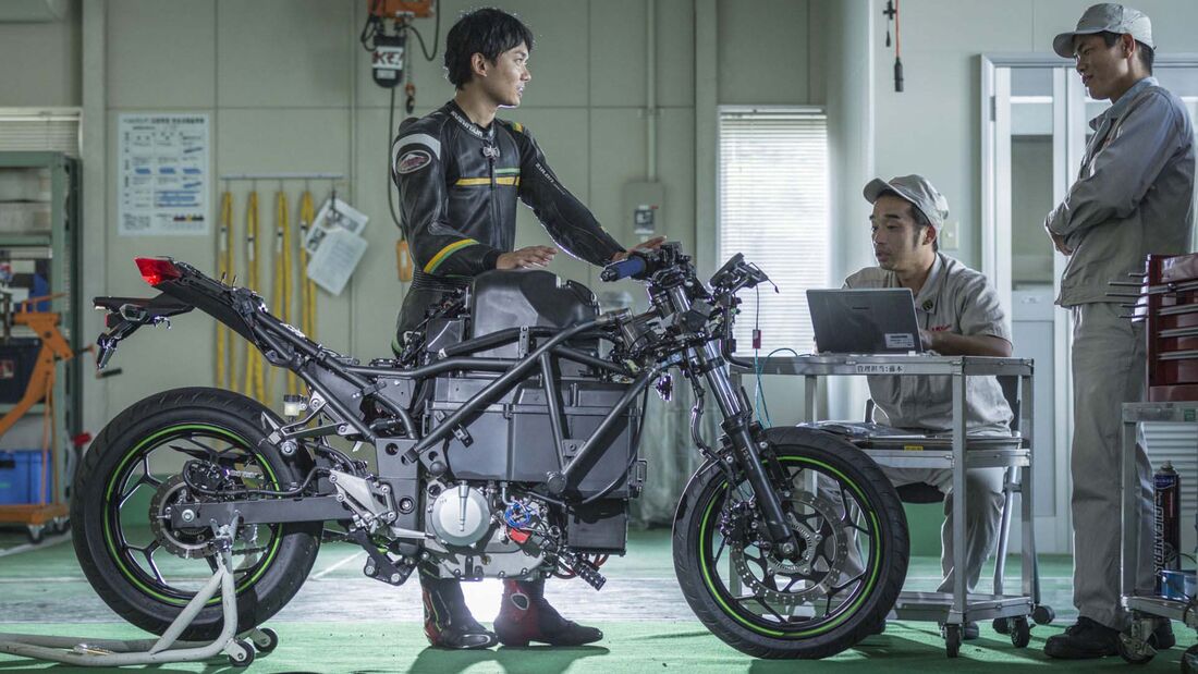Kawasaki Electric Motorcycle Project.