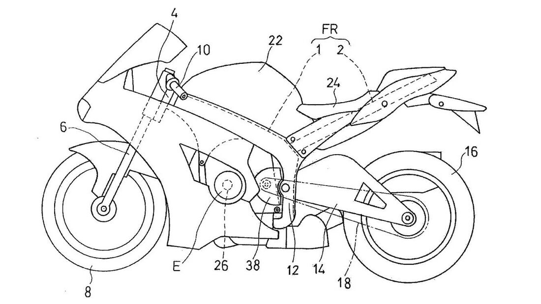 Kawasaki Patent Magnetbremse