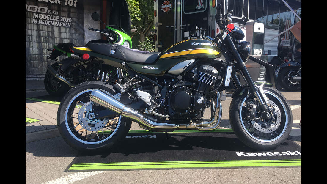 Neue Farben für Kawasaki Z 900 RS und Z 900 RS Cafe | MOTORRADonline.de