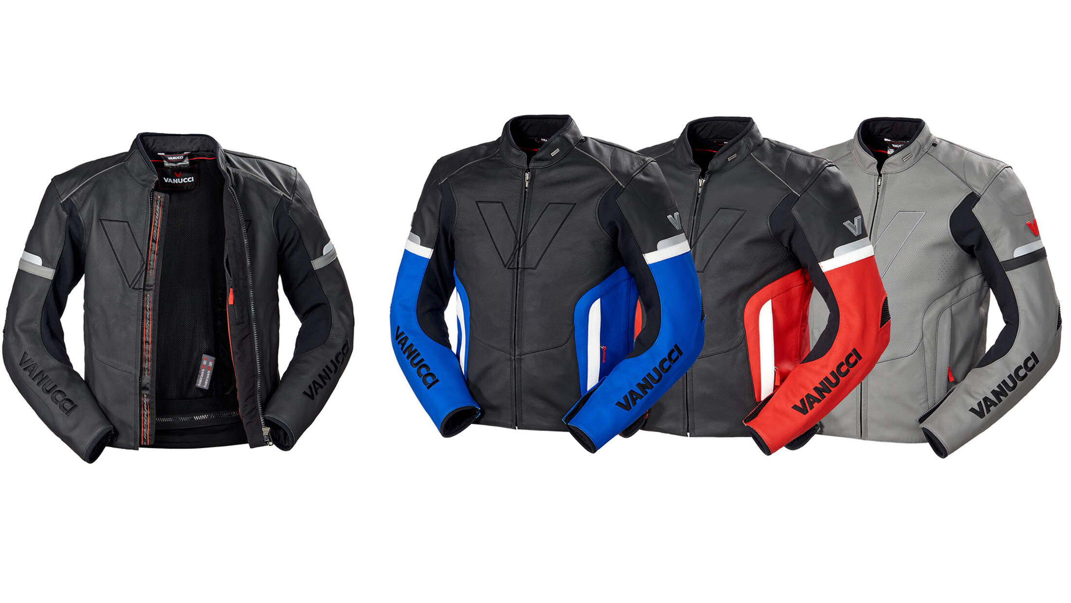 vanucci motorrad lederjacke