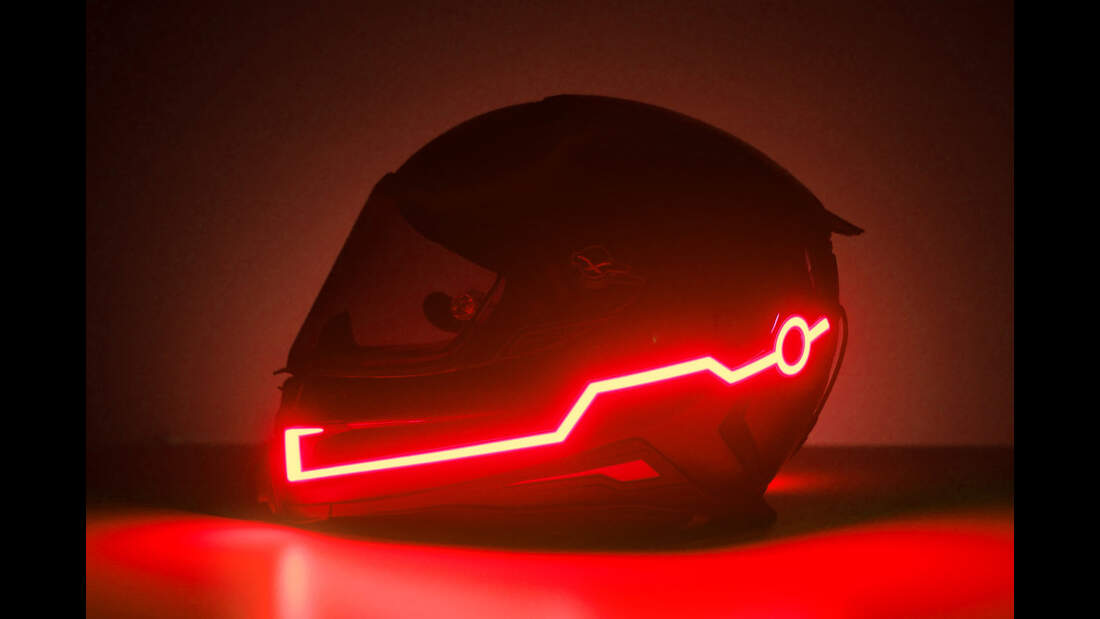 Alle Motorradhelm led auf einen Blick