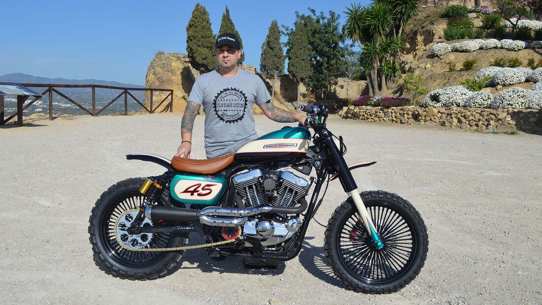 Lord Drake Kustoms Harley-Davidson SOULBREAKER Sportster Scrambler 
