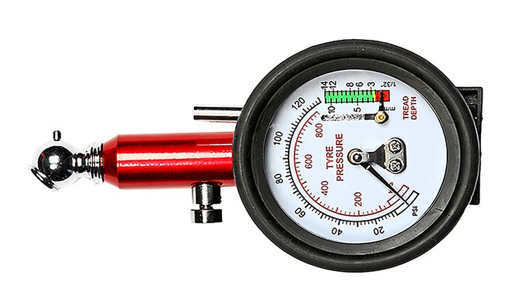 Reifenluftdruck Prüfer Druckanzeige Reifendruckprüfer Metall Luftdruck Prüfer