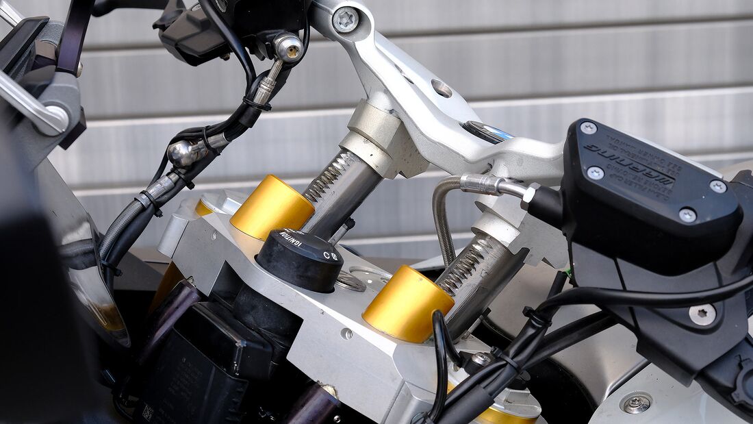 MV Motorrad Technik verstellbare Rasten Lenker Vario