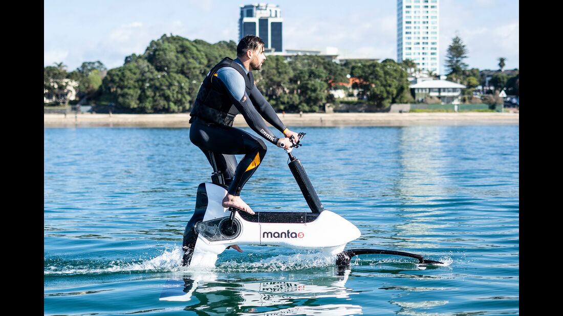 Manta5 Hydrofoiler XE-1 - E-Bike fürs Wasser