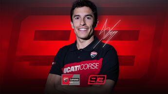 Marc Marquez Ducati Lenovo Team