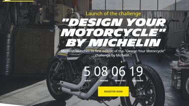 Michelin Design you Motorcycle Website