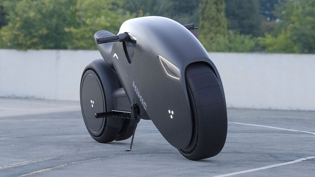 Mimic Elektro-Superbike Rendering Konzept von Roman Dolzhenko 2020