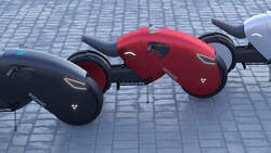 Mimic Elektro-Superbike Rendering Konzept von Roman Dolzhenko 2020