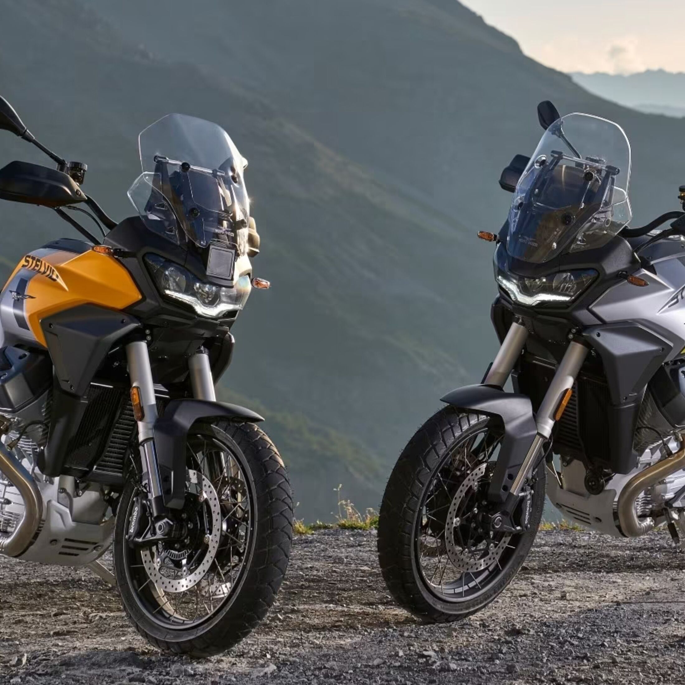 Moto Guzzi V 100 Stelvio: Neue Reise-Enduro ab 2024