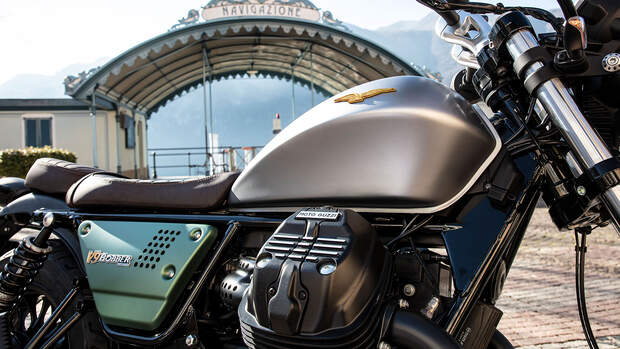 Moto Guzzi V9 Bobber Centenario