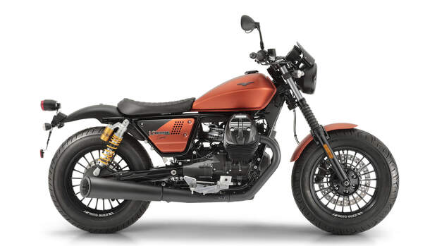 Moto Guzzi V9 Bobber Sport.