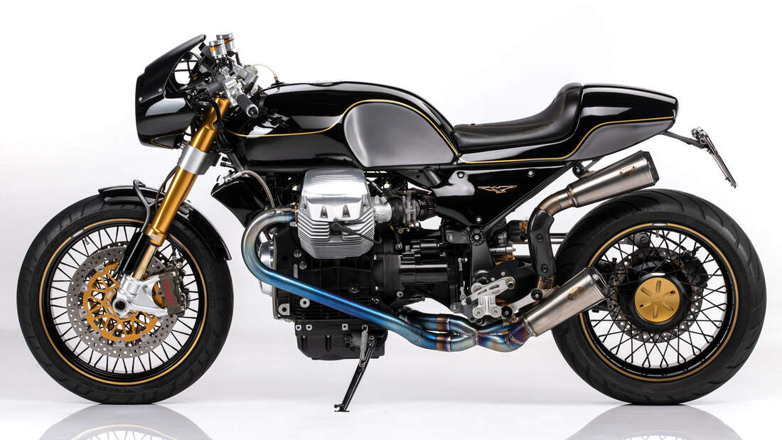 Moto Guzzi Veloce MGV Cafe Racer Basis Bellagio von Dreamermotorcycle Massimo Carracino