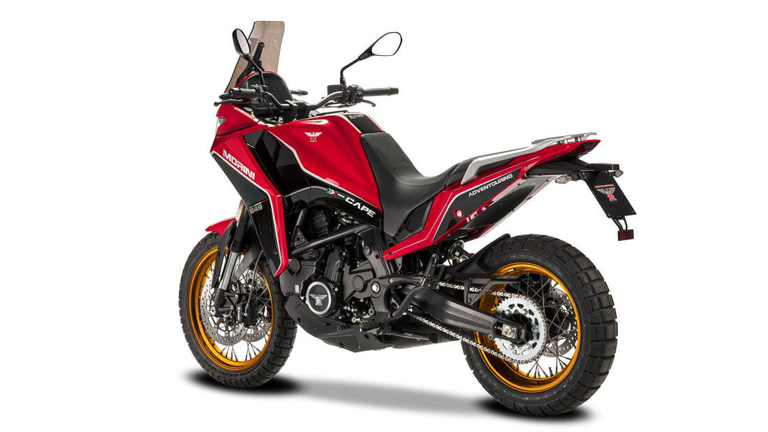 Moto Morini X-Cape Gold Wheels Edition 2022 