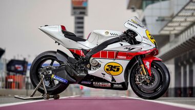 MotoGP Yamaha YZR-M1 60 Jahre Sonderlackierung Cal Crutchlow
