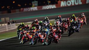 MotoGP in Katar (2019).
